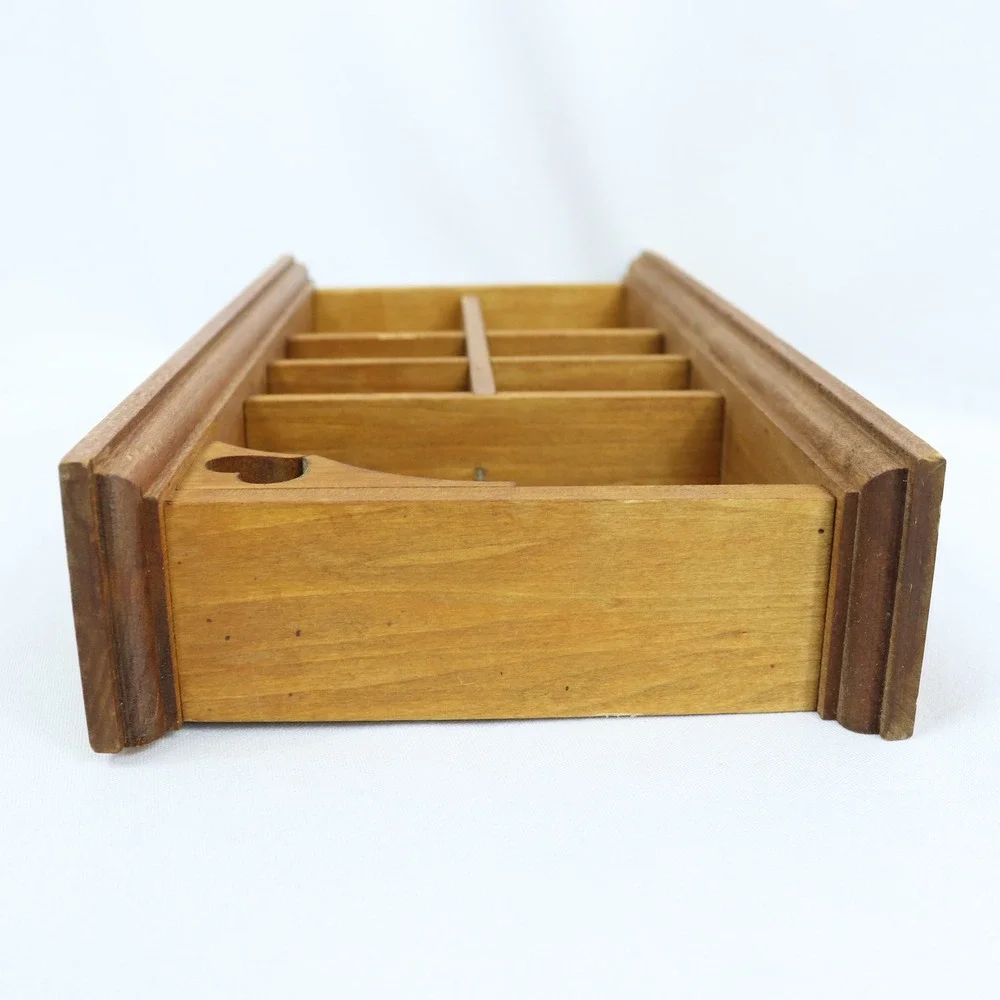 Cottagecore Wooden Heart Trinket Shadow Hanging Display Box 13.5